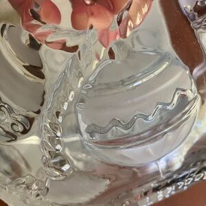 Beautiful Vintage rare find crystal Holiday Bowl Mikasa
